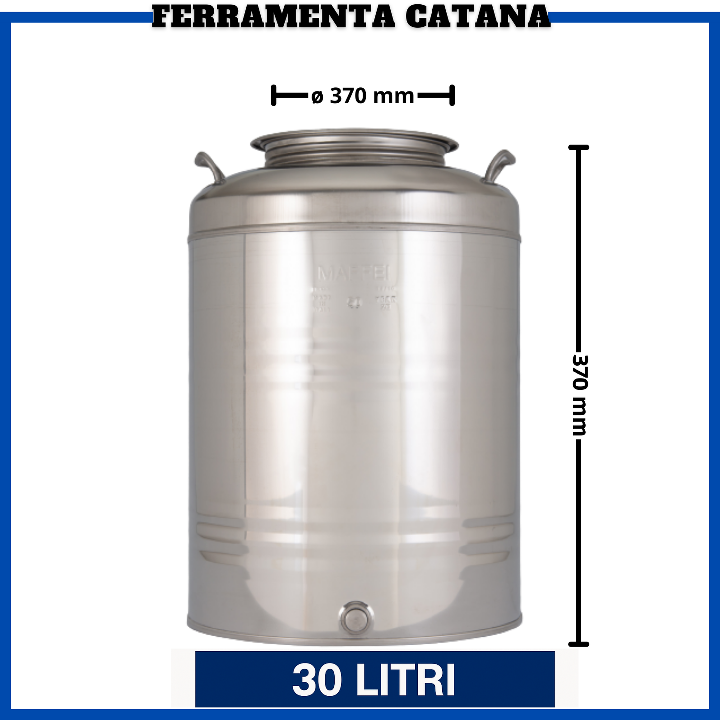 fusto per olio di oliva contenitore in acciaio 15 30 50 100 Litri con rubinetto