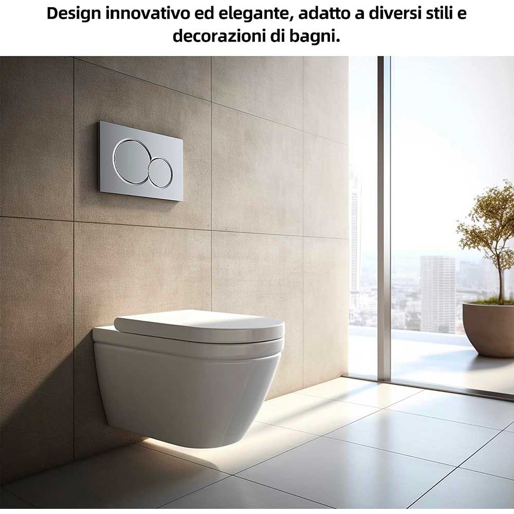 Placca di comando GEBERIT SIGMA pulsante scarico sciacquone cassetta wc ricambi