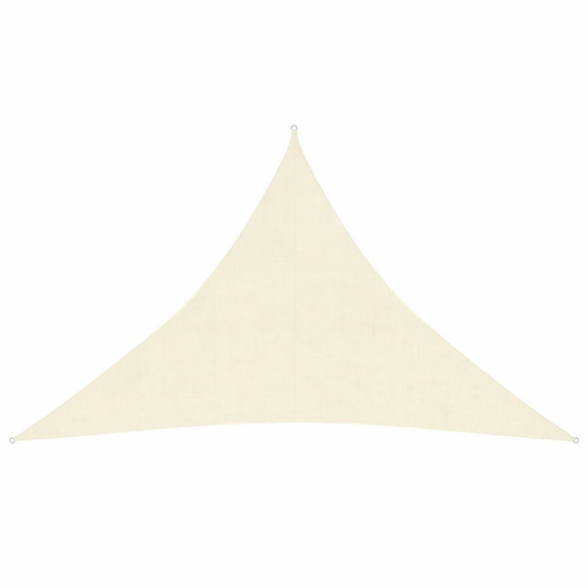 Tenda a vela ombreggiante triangolare 3x3x3 5x5x5 da esterno giardino parasole