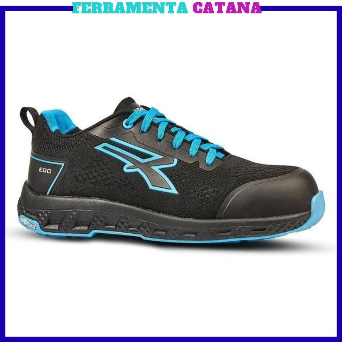 Scarpe Antinfortunistica U Power Da Uomo Antinfortunistiche Basse Lavoro S1ps
