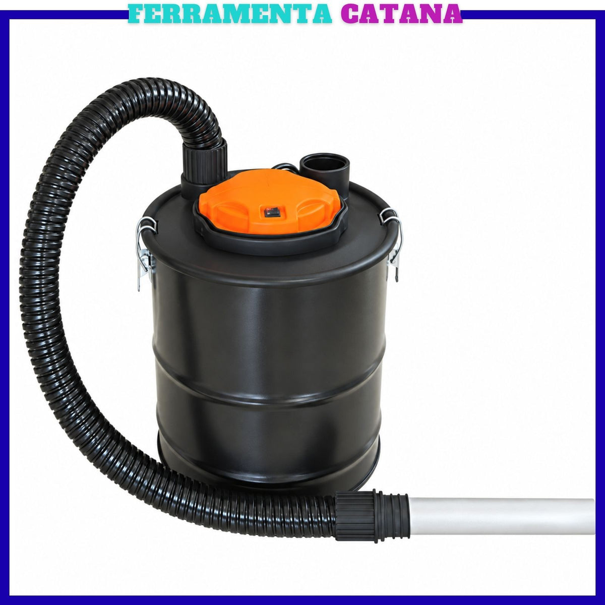 Bidone Aspiracenere Piccolo per Camino Stufe Camini Stufa Pellet Elettrico 15 Lt