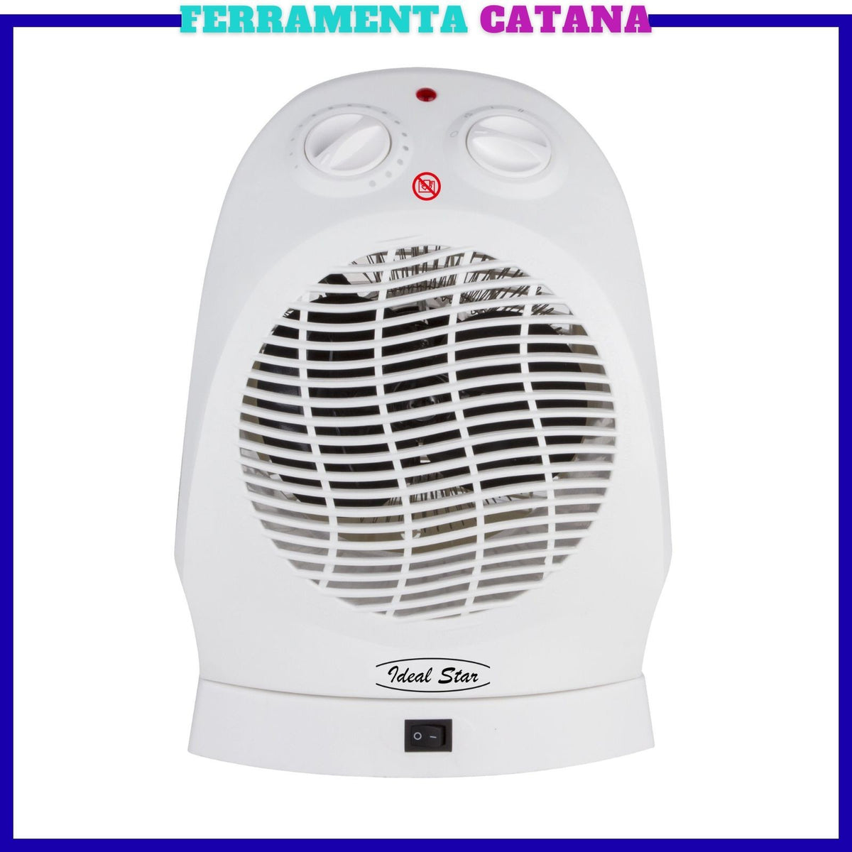 Scaldino Elettrico Bagno Termoventilatore 2000W Stufetta Elettrica Caldobagno