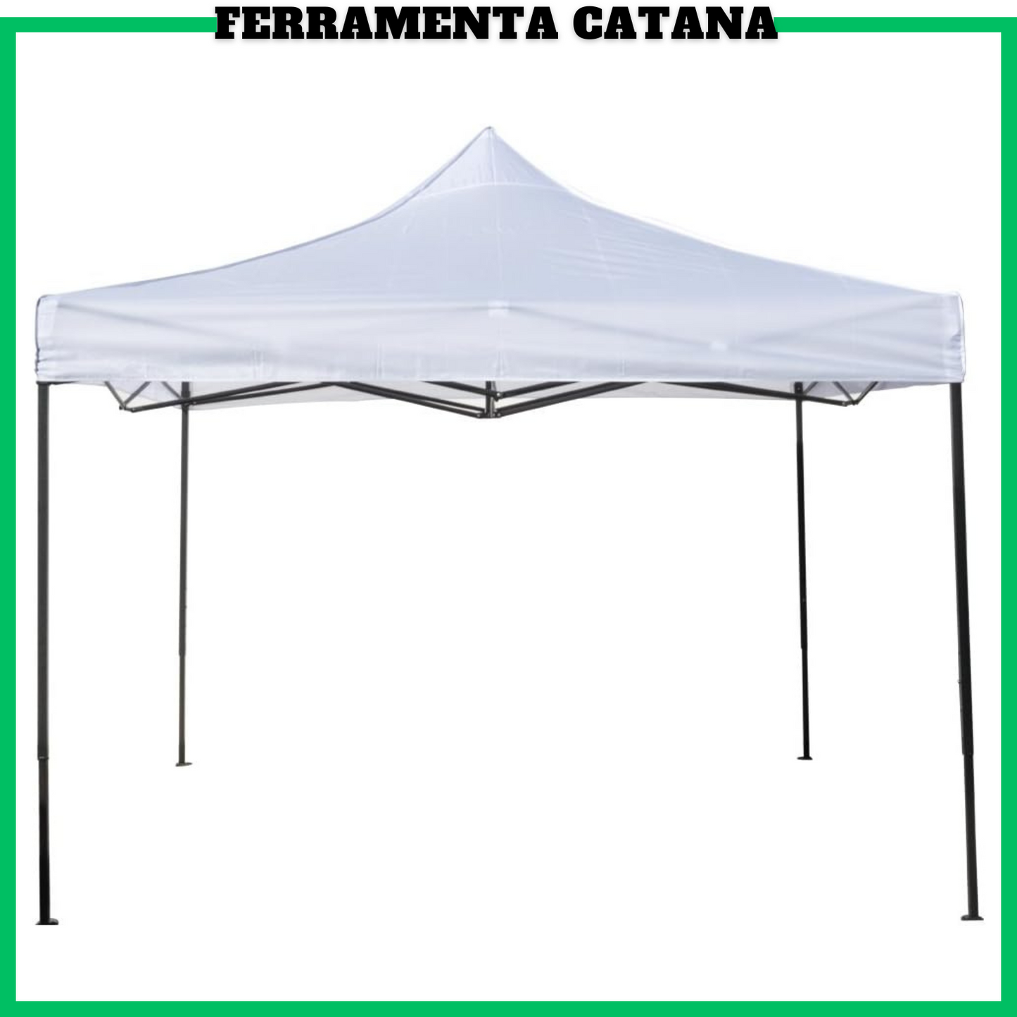 gazebo 3x3 pieghevole impermeabile bianco richiudibile robusto da giardino fiera