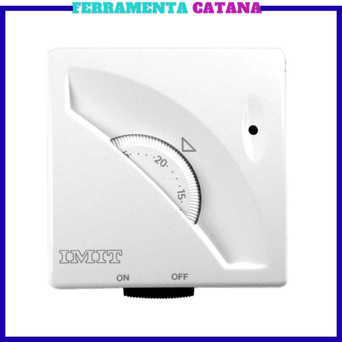 Termostato Ambiente Meccanico Caldaia Manuale Semplice Parete Riscaldamento
