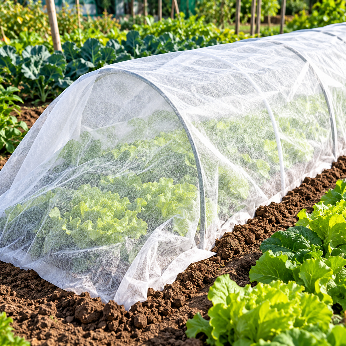 Tessuto Non Tessuto Tnt Per Piante Telo Antigelo Giardino Orto Antigrandine