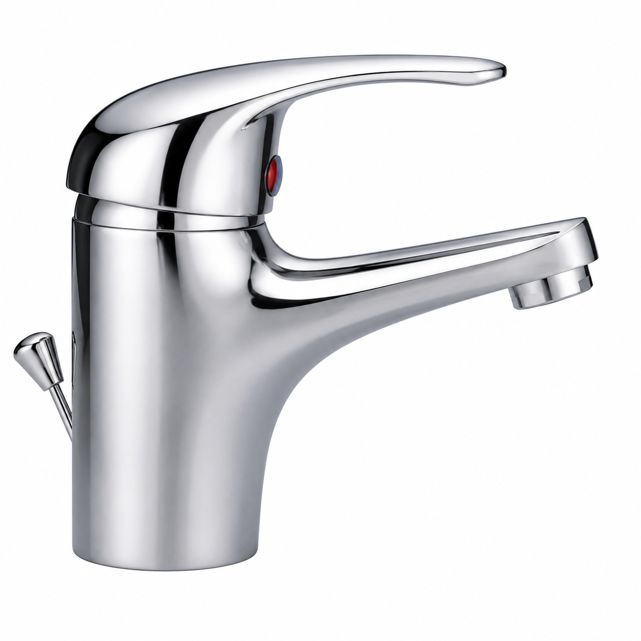 Rubinetto Miscelatore Lavandino Per Bagno Lavabo Cromato Cromo Monocomando