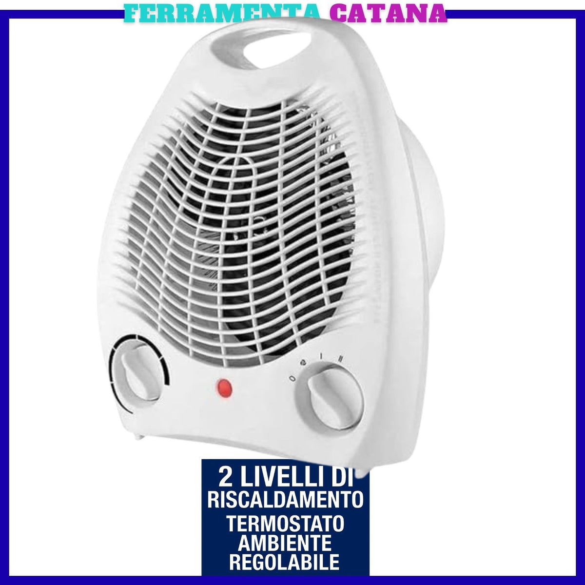 Scaldino Elettrico CaldoBagno Termoventilatore Stufetta Elettrica Scaldotto
