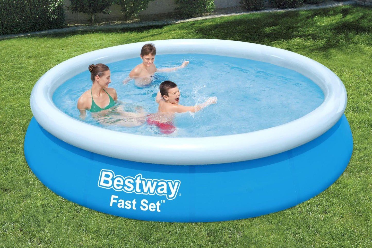 Piscina Ad Anello Tubo Gonfiabile Fuoriterra Fuori Terra Bestway Rotonda Tonda