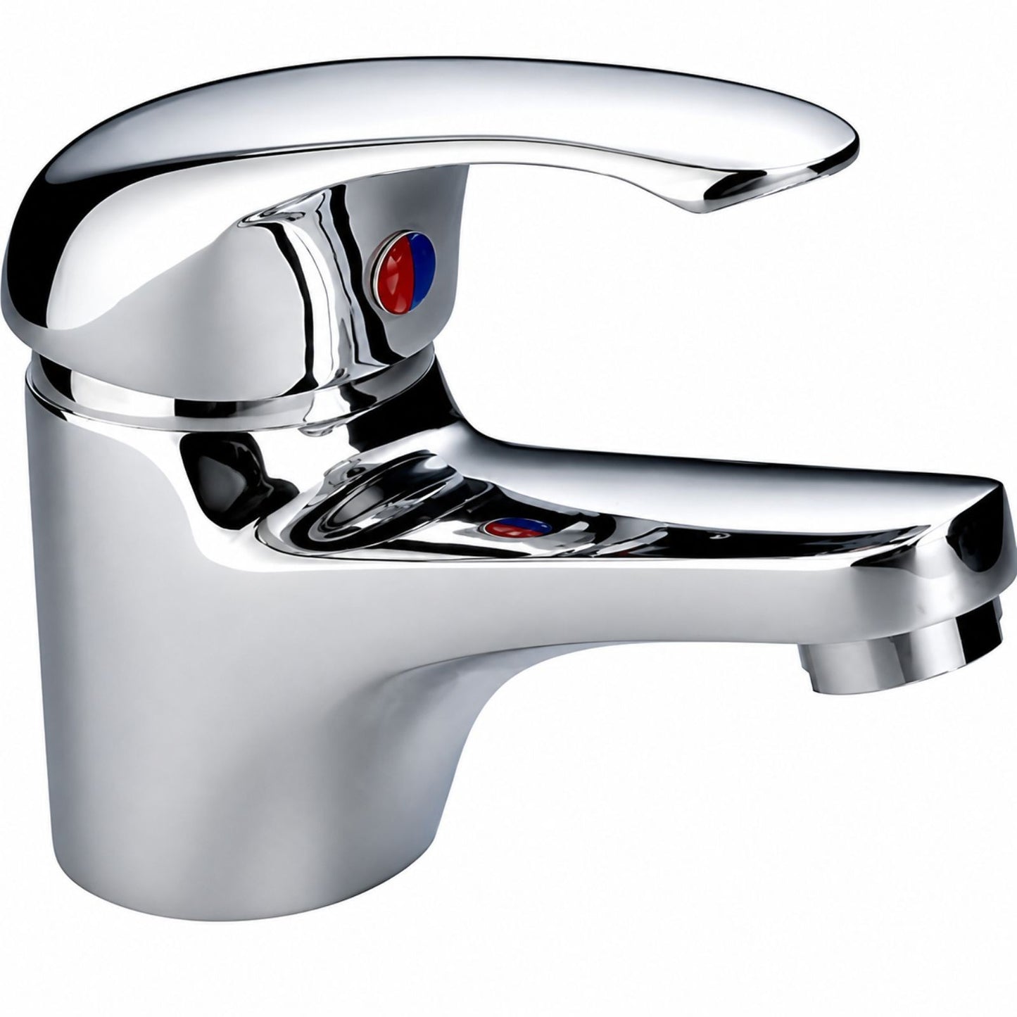 Rubinetto Miscelatore Lavandino Per Bagno Lavabo Cromato Cromo Monocomando