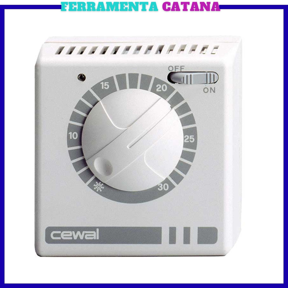 Termostato Caldaia Semplice Ambiente Manuale Meccanico On Off Cronotermostato