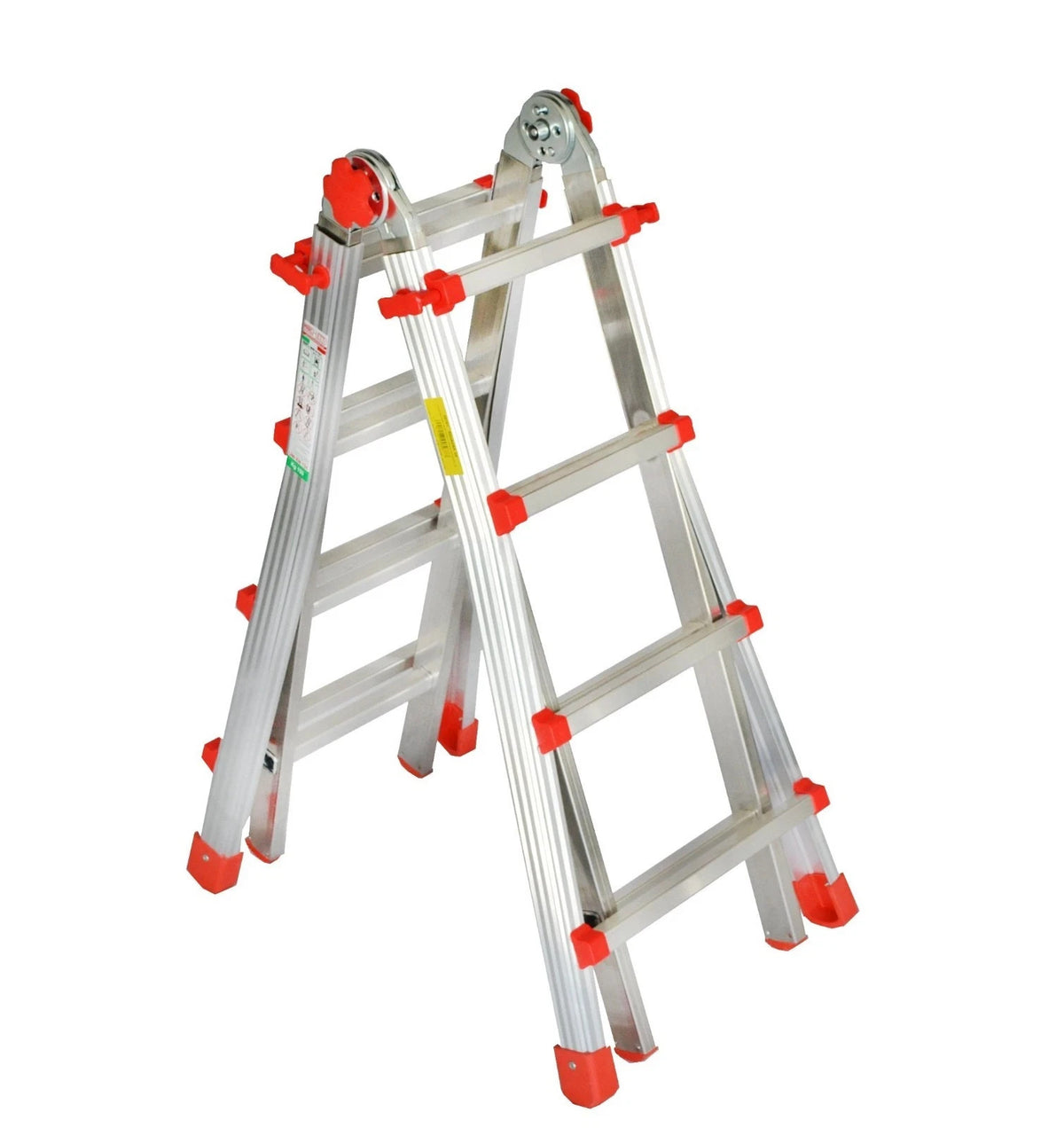 Scala Telescopica In Alluminio Allungabile 4 4 Metri Multiuso Pieghevole 150 Kg