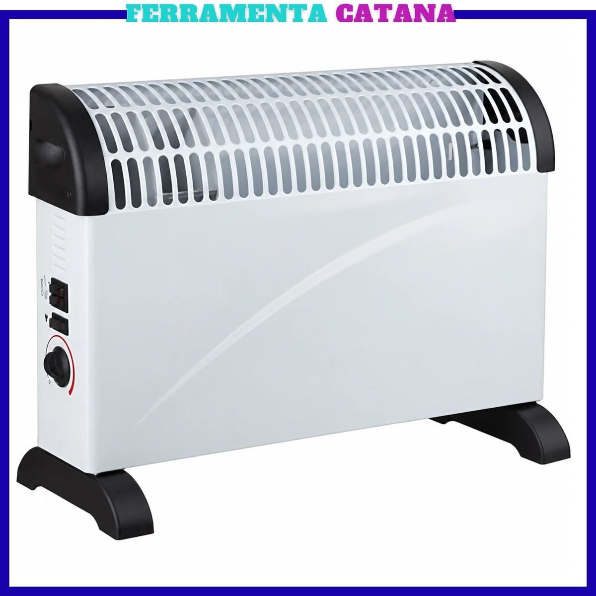 Termoconvettore ventilato elettrico da pavimento, vista del prodotto