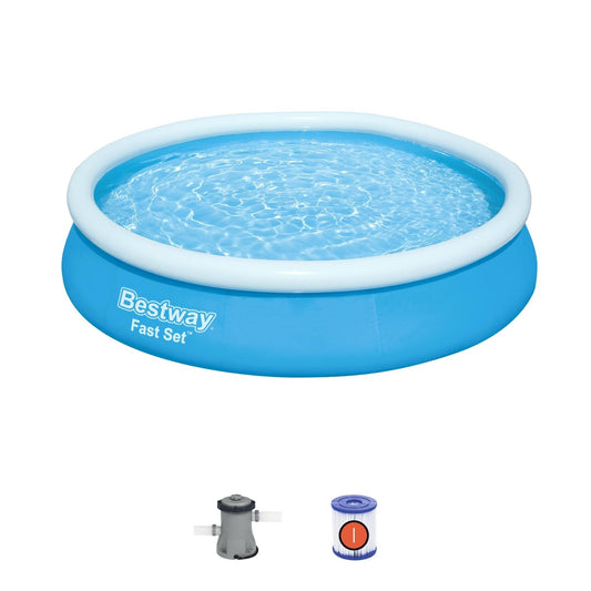 Piscina Ad Anello Tubo Gonfiabile Fuoriterra Fuori Terra Bestway Rotonda Tonda