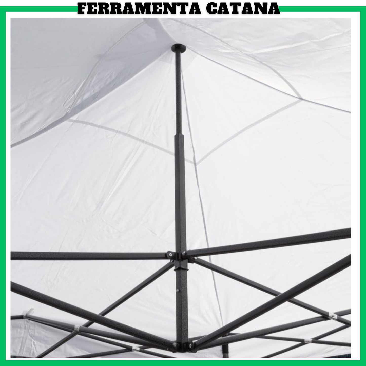 gazebo 3x3 pieghevole impermeabile bianco richiudibile robusto da giardino fiera