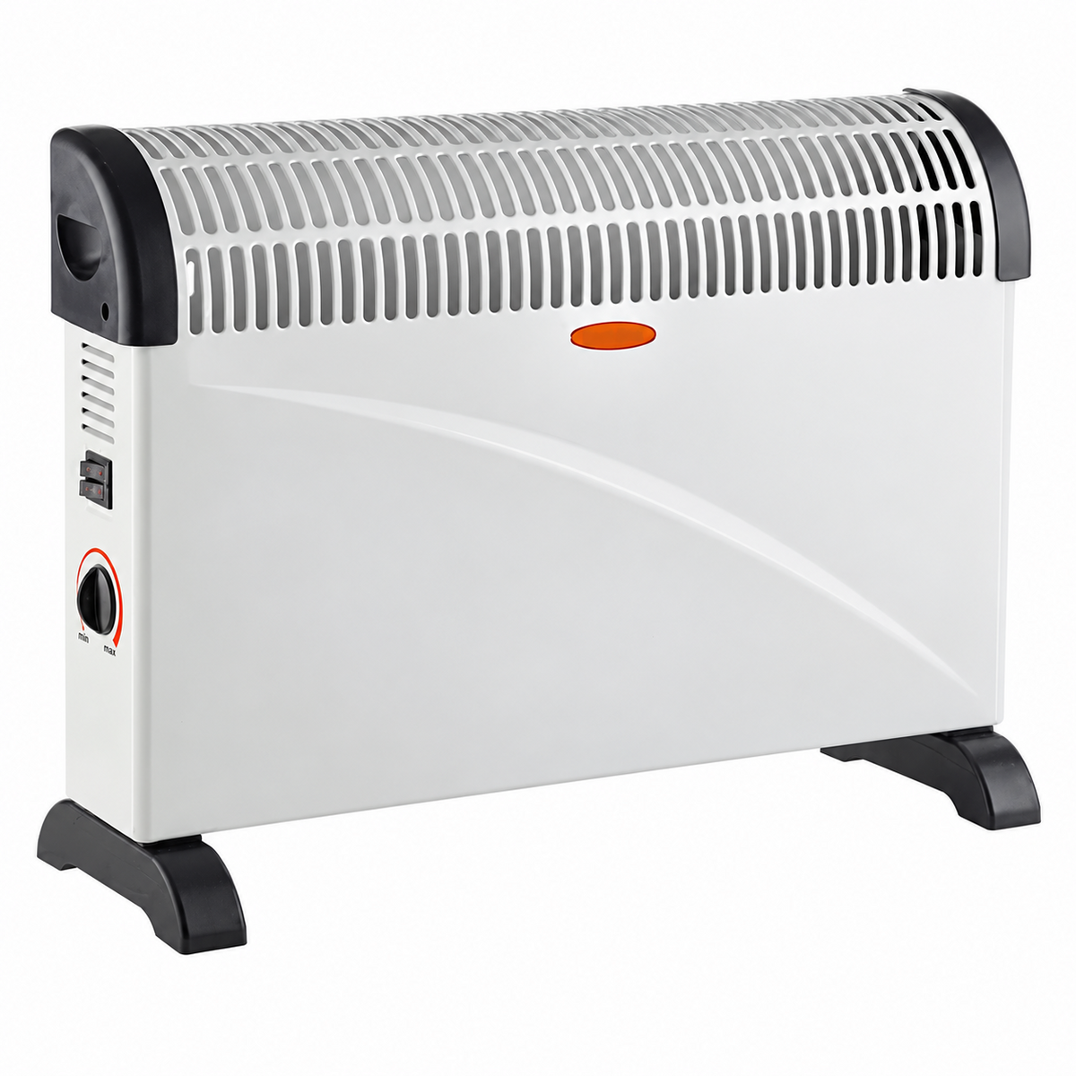 Termoconvettore elettrico 2000W, comandi e funzioni