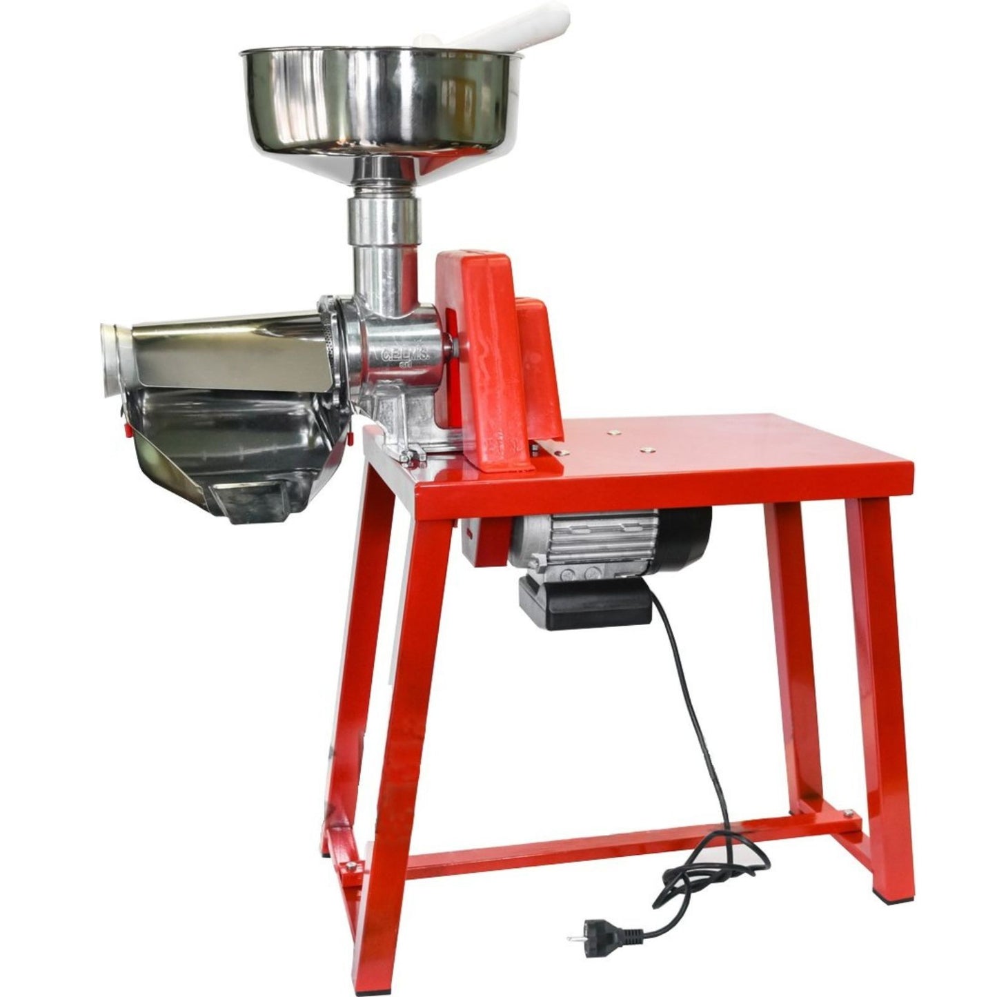 Spremipomodoro Elettrico Passapomodoro Banco Con Banchetto 0,50 Hp Acciaio Inox