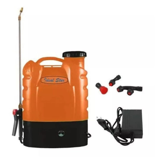 Pompa Irroratrice A Batteria 16 Lt Spalla Zaino 12v Elettrica Nebulizzatore