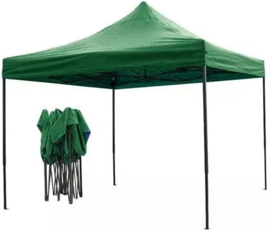 gazebo 3x3 pieghevole impermeabile verde richiudibile robusto da giardino fiera