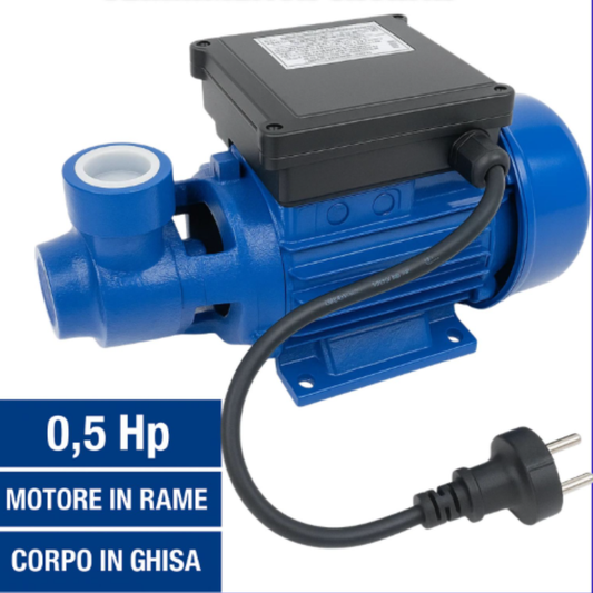 Elettropompa pompa autoclave periferica 0 5 hp per acqua irrigazione giardino