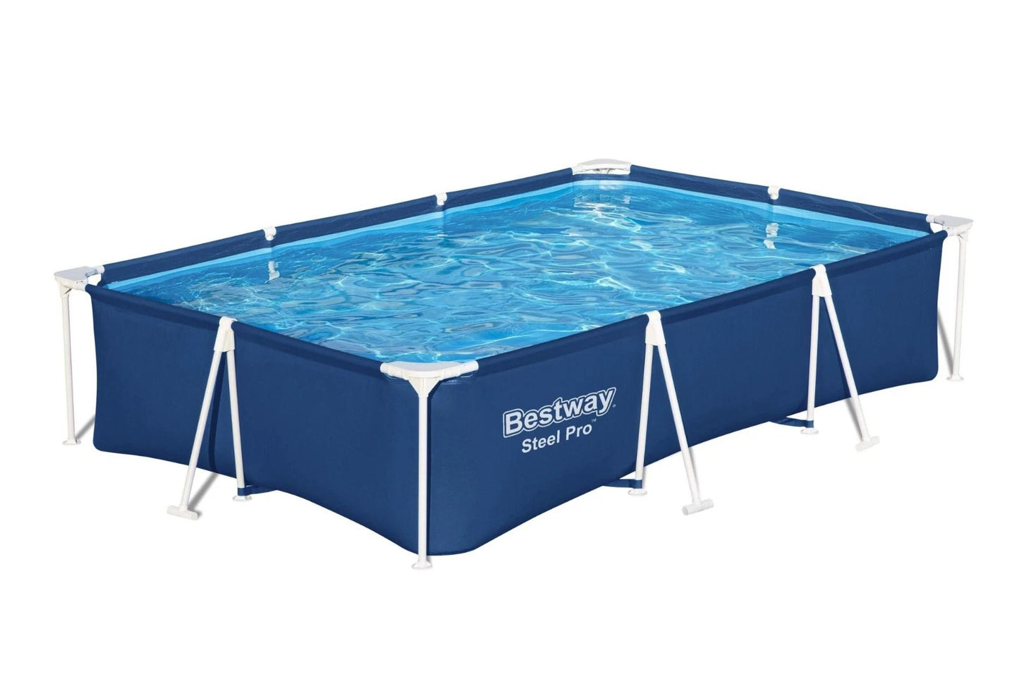 Piscina Fuori Terra Bestway 300x201x66h Steel Pro Telaio Portante con Pompa