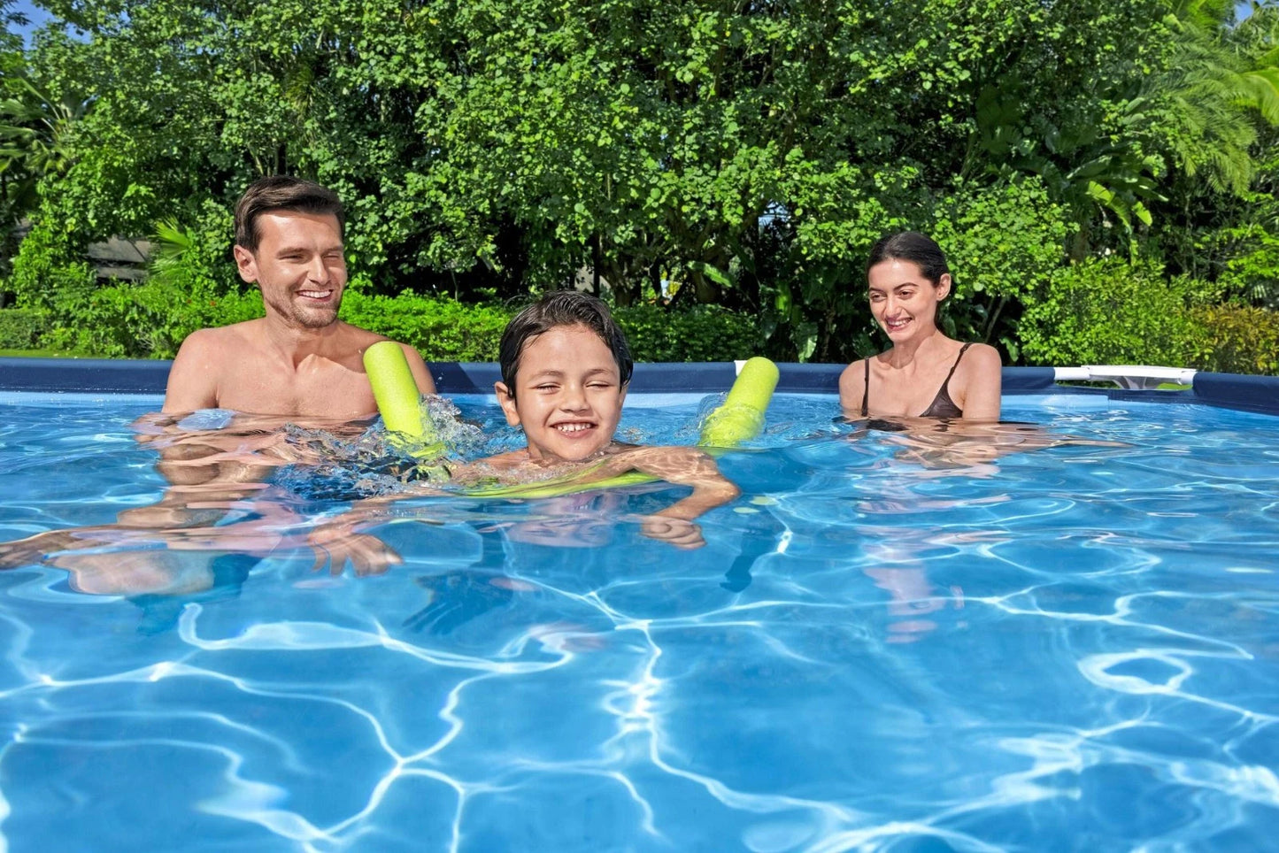 Piscina Fuori Terra Bestway 300x201x66h Steel Pro Telaio Portante con Pompa