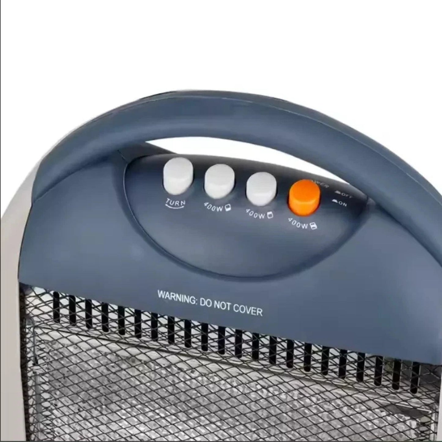 stufa alogena quarzo oscillante stufetta elettrica portatile girevole da interno 1200W