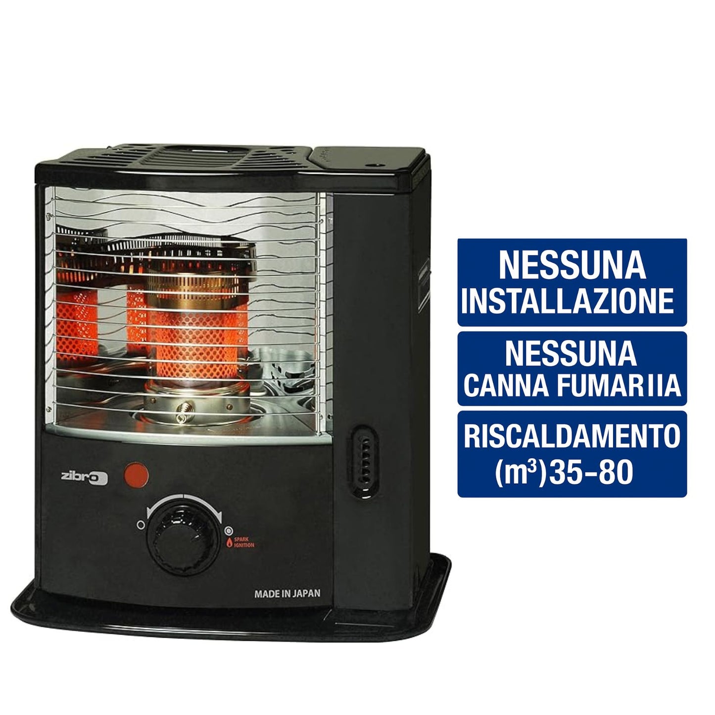 stufa zibro a combustibile liquido meccanica stufetta portatile con stoppino